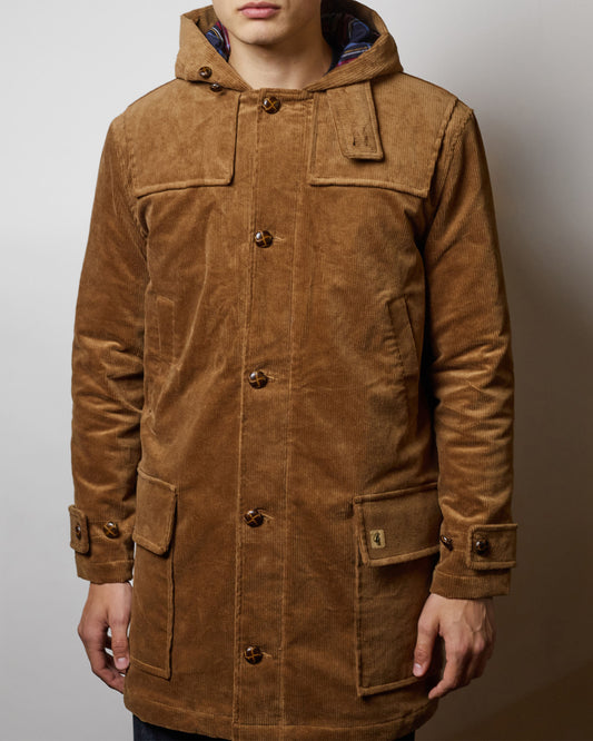 Gabicci Vintage Gabicci Vintage Chuck Corduroy Duffle Caramel