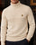 Gabicci Vintage Emilio Roll Neck Knit Cream