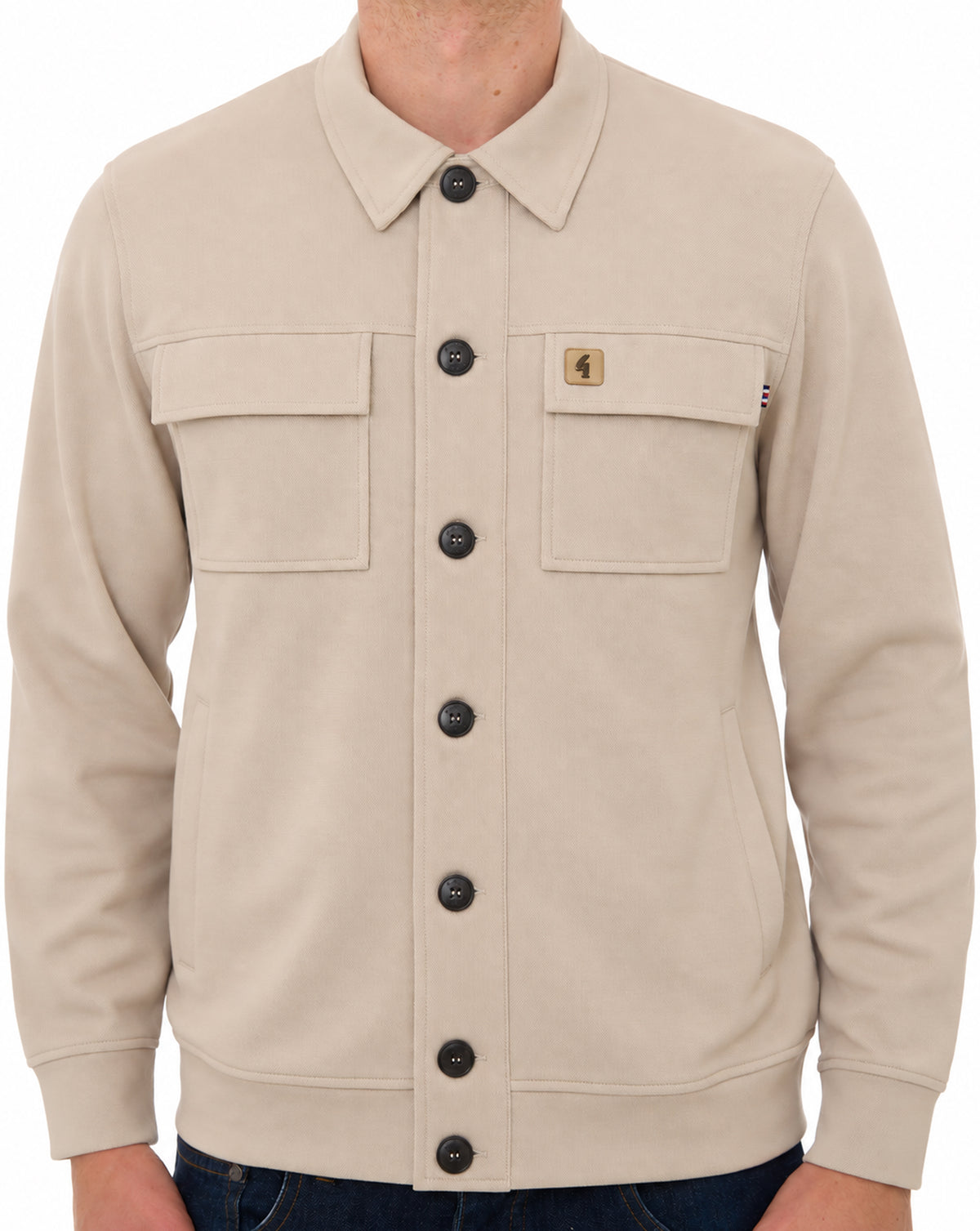 Gabicci Vintage Leigh Smart Jacket Cement