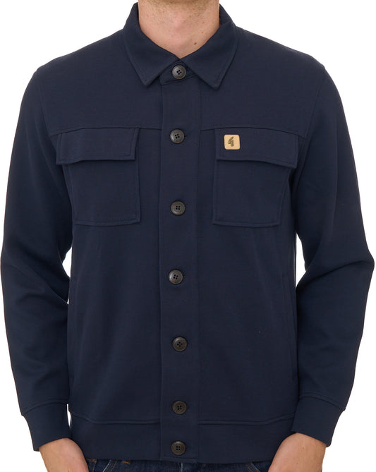 Gabicci Vintage Gabicci Vintage Leigh Workwear Jacket Navy