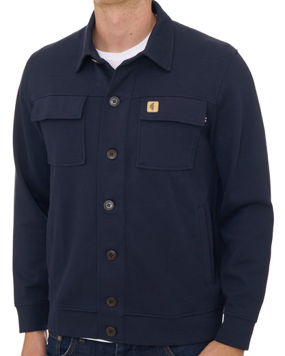 Gabicci Vintage Leigh Workwear Jacket Navy