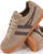 Gola Harrier Suede Trainer Cappuccino/Root