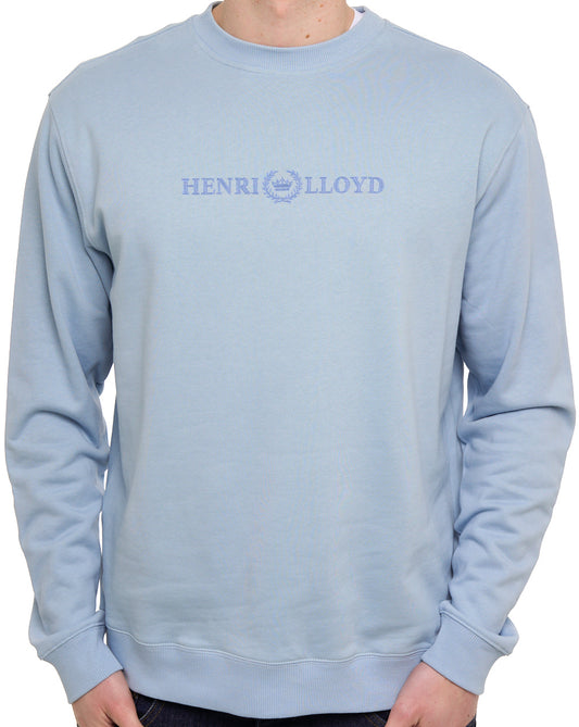 Henri Lloyd Henri Lloyd Lytham Crew Neck Sweat Fog Blue