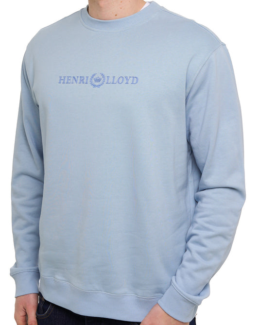 Henri Lloyd Henri Lloyd Lytham Crew Neck Sweat Fog Blue