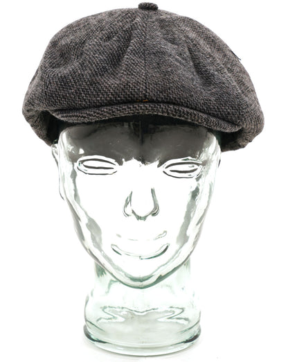 Heritage Traditions Baker Boy Cap, grauer Twill