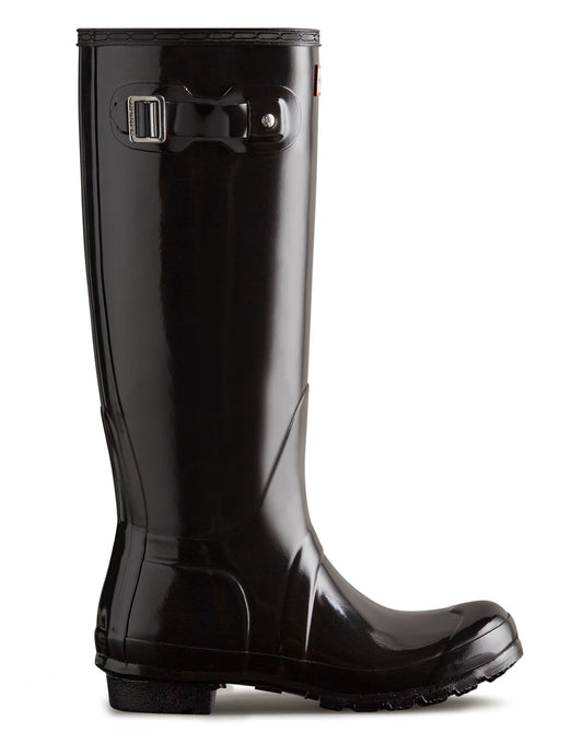 Hunter Hunter Women's Original Tall Gloss Boot Black