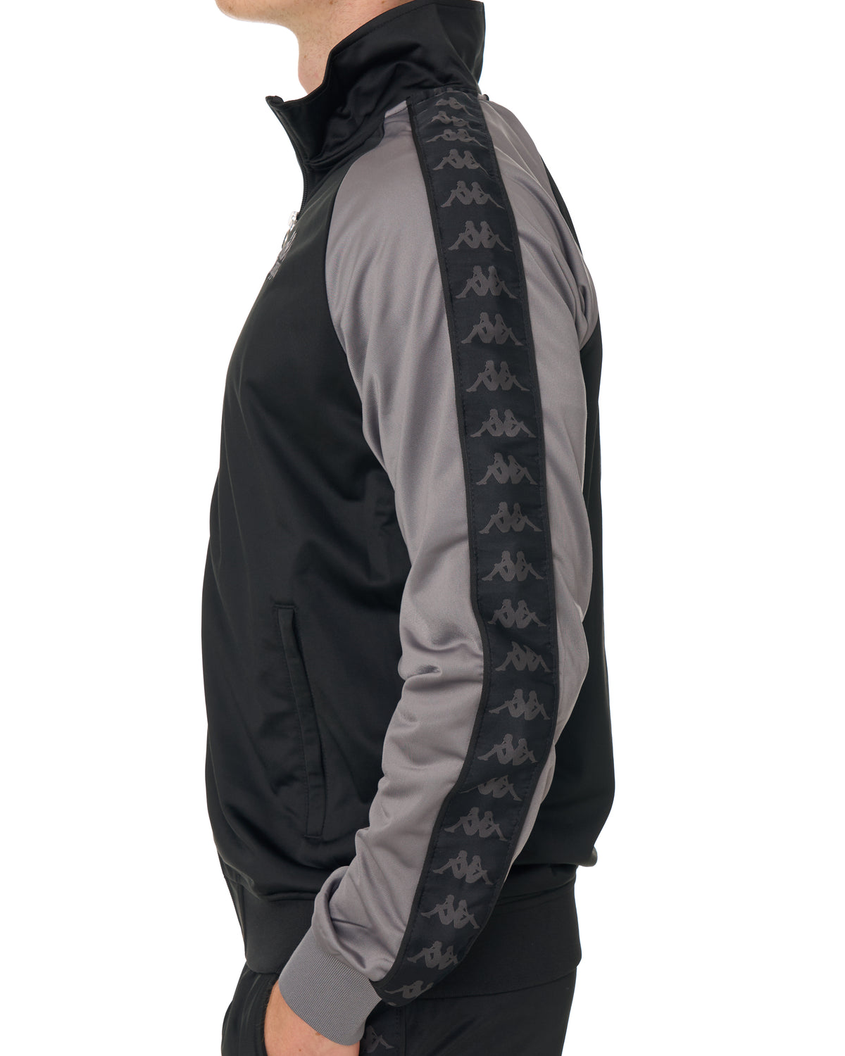 Kappa Leander Track Jacket Black