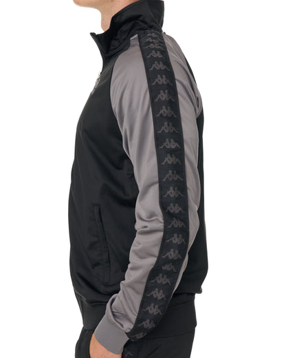 Kappa Leander Track Jacket Black