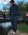 Kappa Lyman Track Top Blue Knight