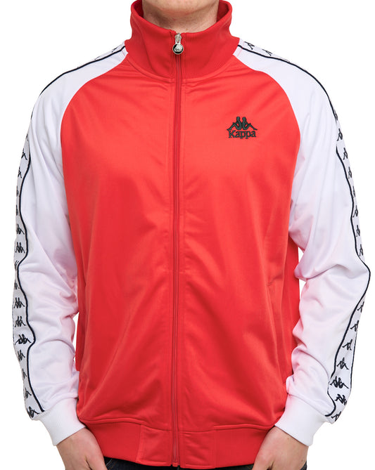 Kappa Kappa Uriah Track Top Red/White