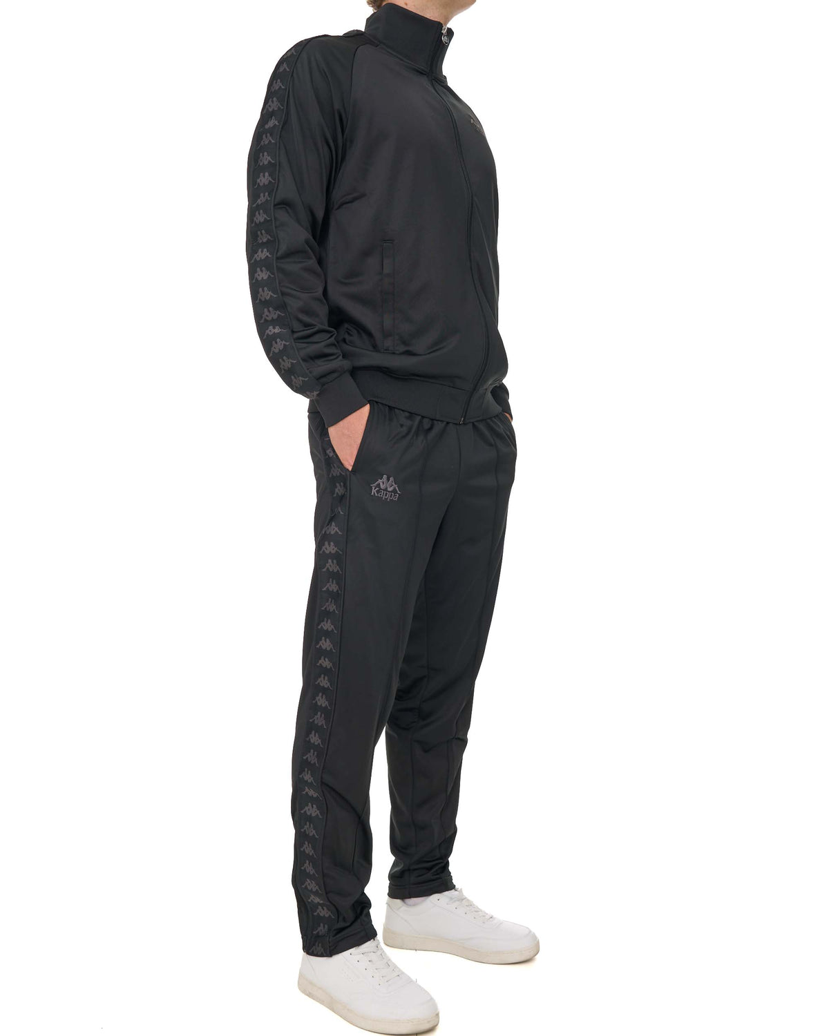 Kappa Lyman Track Top Black