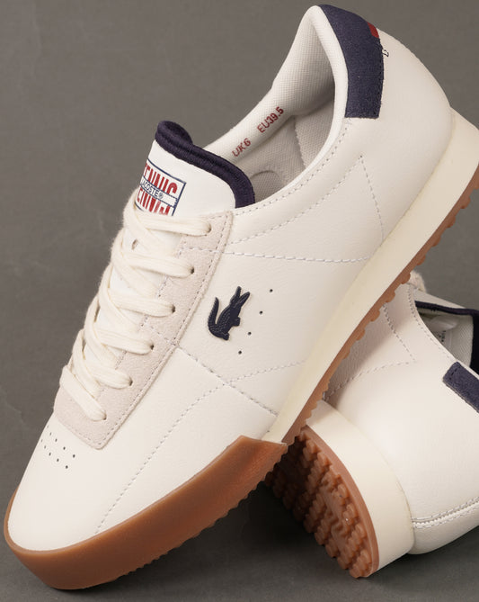 Lacoste Footwear Lacoste Aura Trainers White/Navy/Red