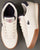 Lacoste Aura Trainers White/Navy/Red