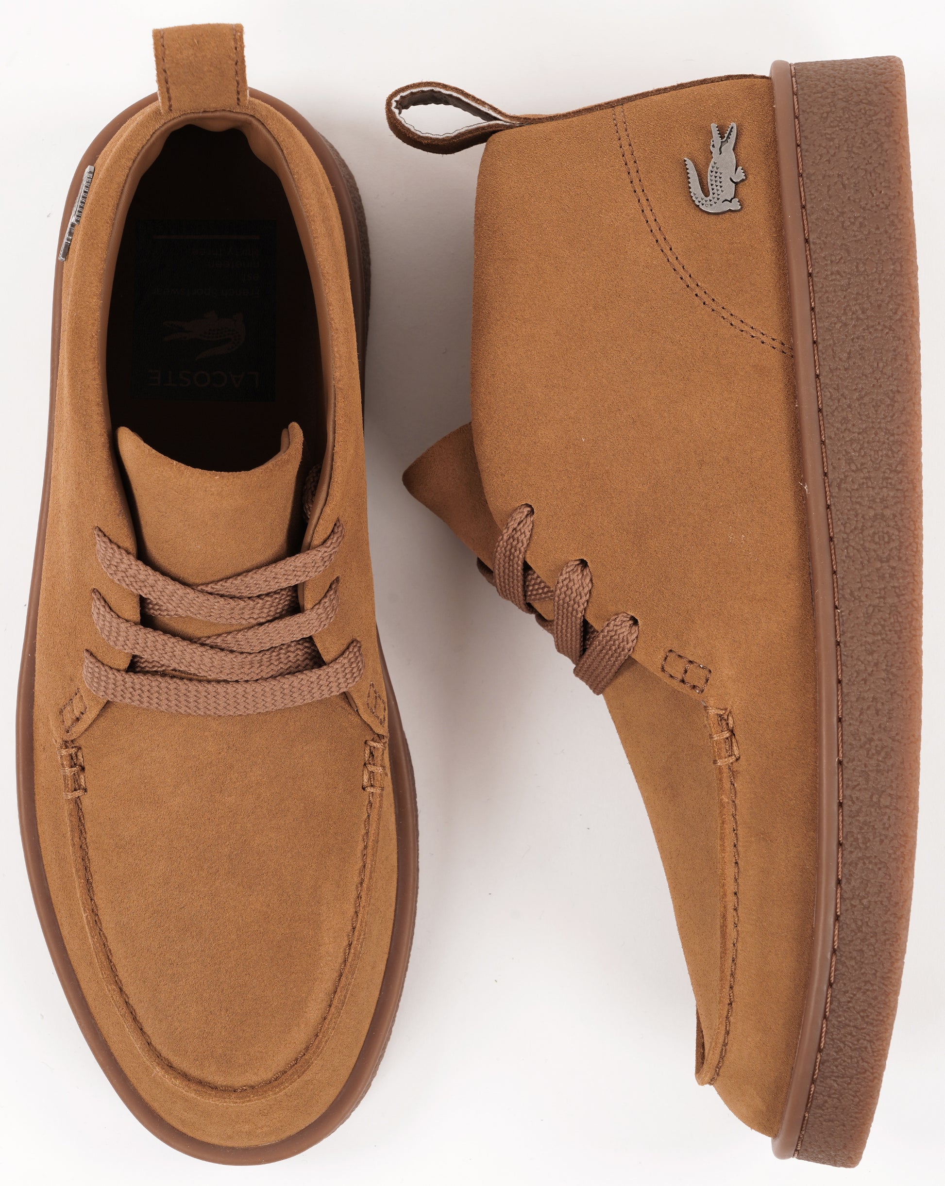 Lacoste Baseshot Suede Chukka Boot Brown/Gum