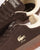 Lacoste Baseshot Trainers Dark Brown/Gum