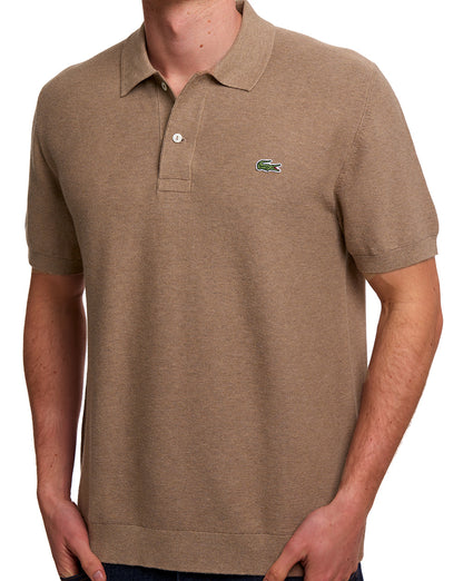 Lacoste Strickpolo Beige