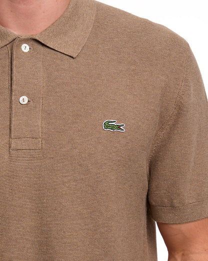 Lacoste Strickpolo Beige