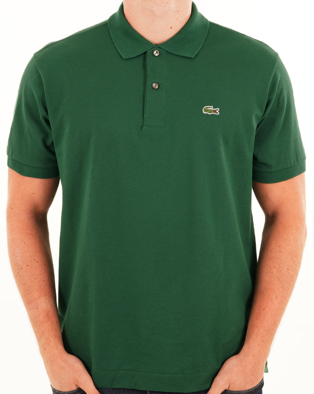 Lacoste Klassisches Poloshirt Grün