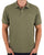 Lacoste – Klassisches Poloshirt in Khakigrün