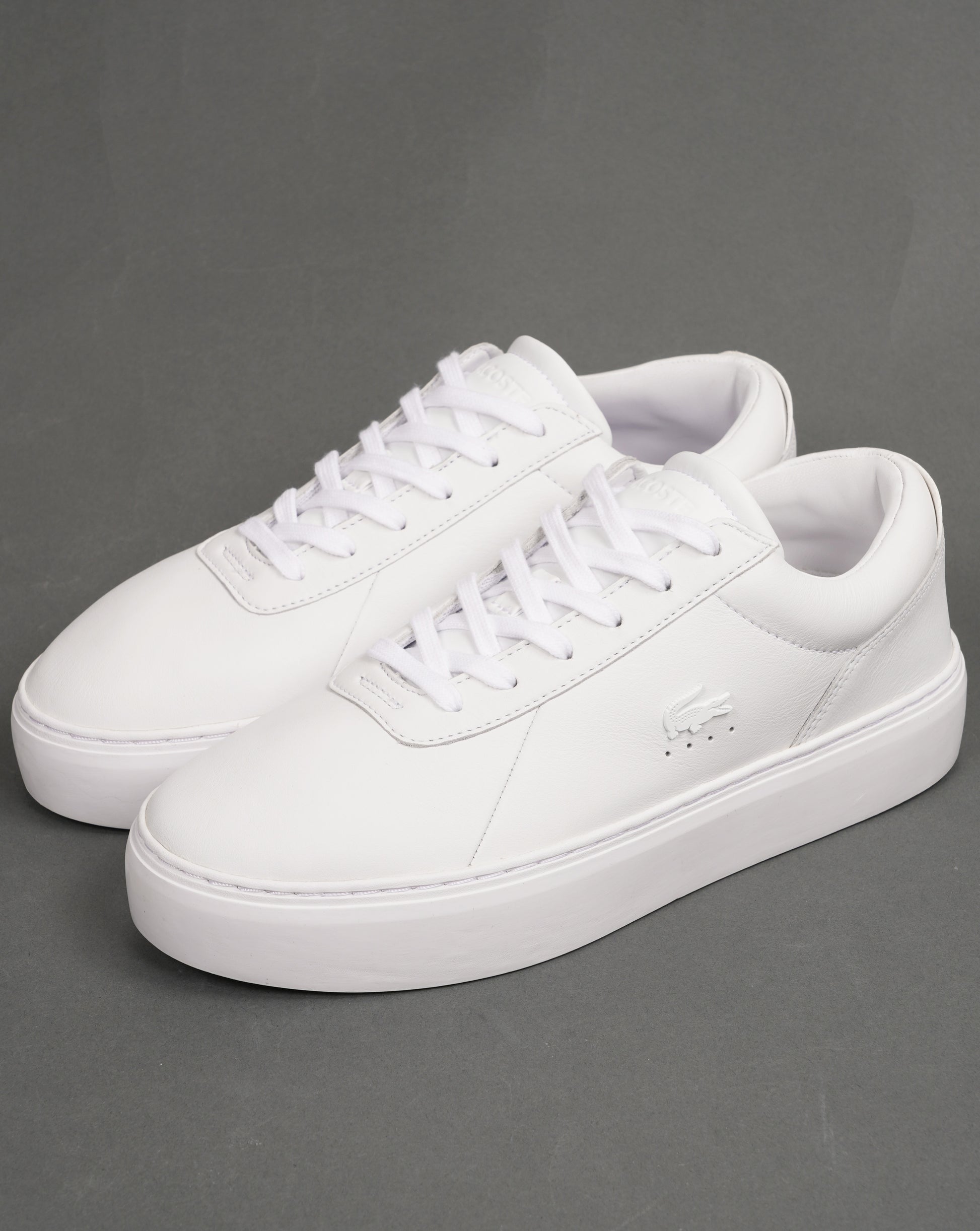 Lacoste Court Set Trainers White/White