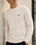Lacoste Rundhals-Strickpullover Mehl