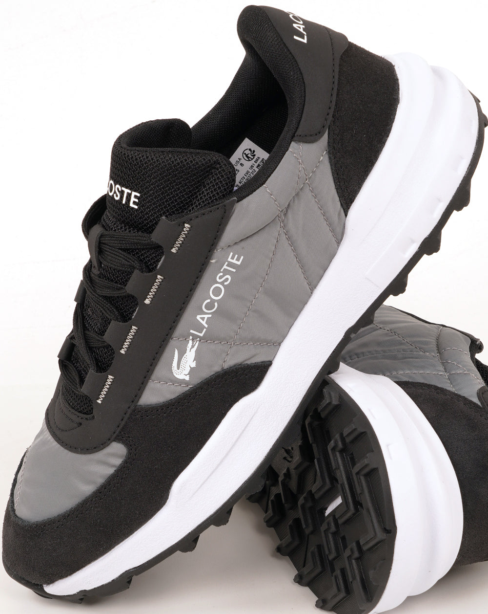 Lacoste Elite Active Evo Sneaker Schwarz/Weiß