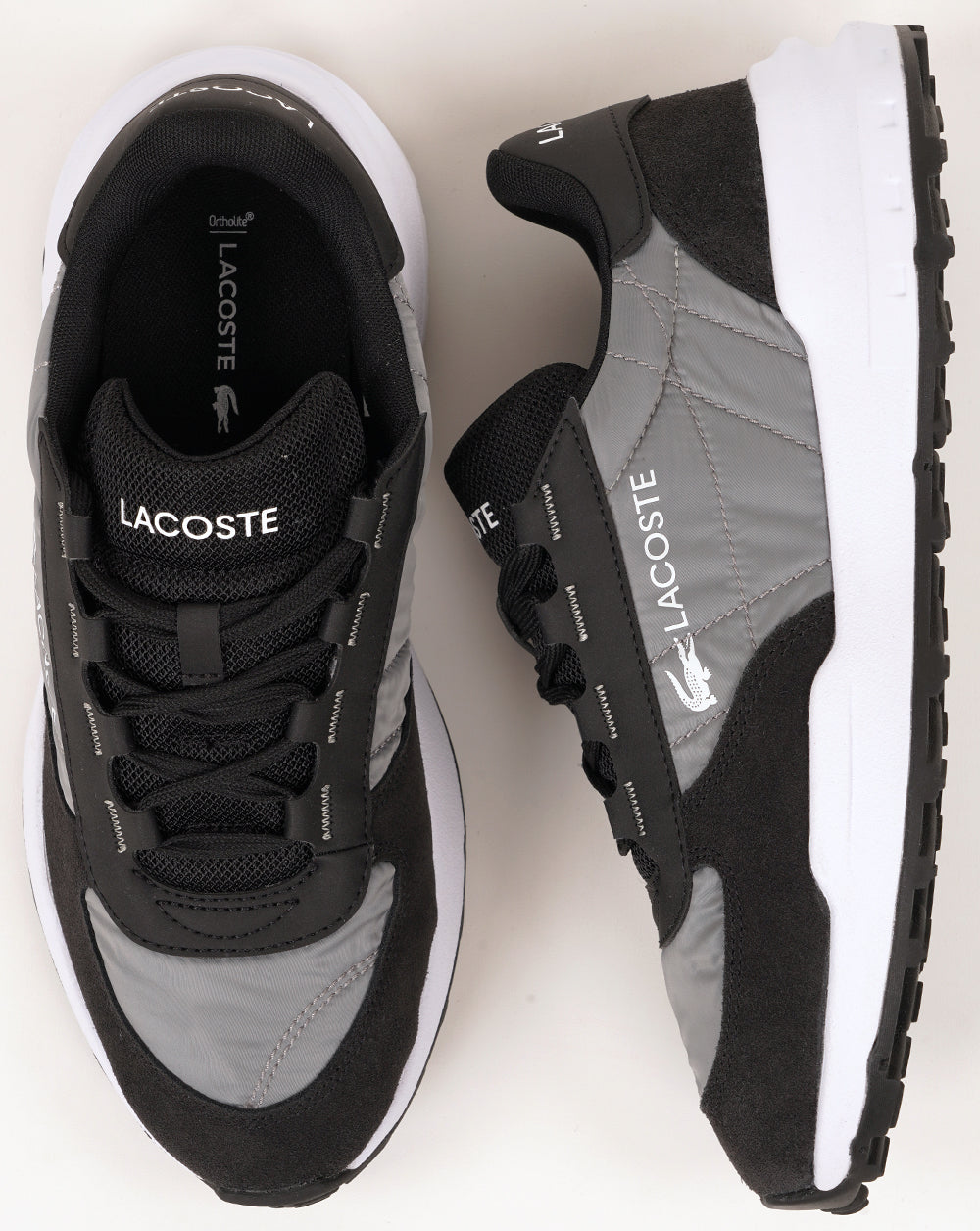 Lacoste Elite Active Evo Sneaker Schwarz/Weiß