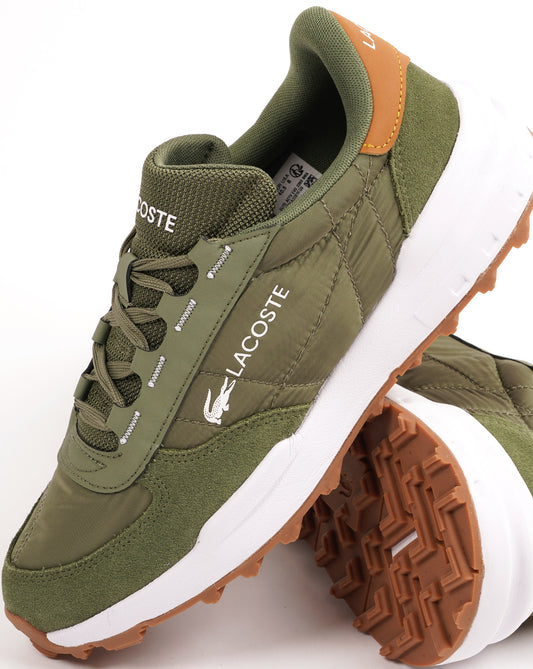 Lacoste Lacoste Elite Active Evo Trainers Khaki/Gum