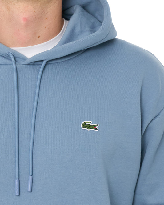 Lacoste Lacoste Fleece Hoodie Grayish Blue