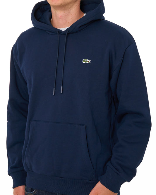 Lacoste Lacoste Fleece Hoodie Navy Blue