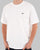 Lacoste T-Shirt aus schwerem Baumwolljersey, Weiß