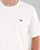 Lacoste T-Shirt aus schwerem Baumwolljersey, Weiß
