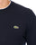 Lacoste Knitted Wool Jumper Navy