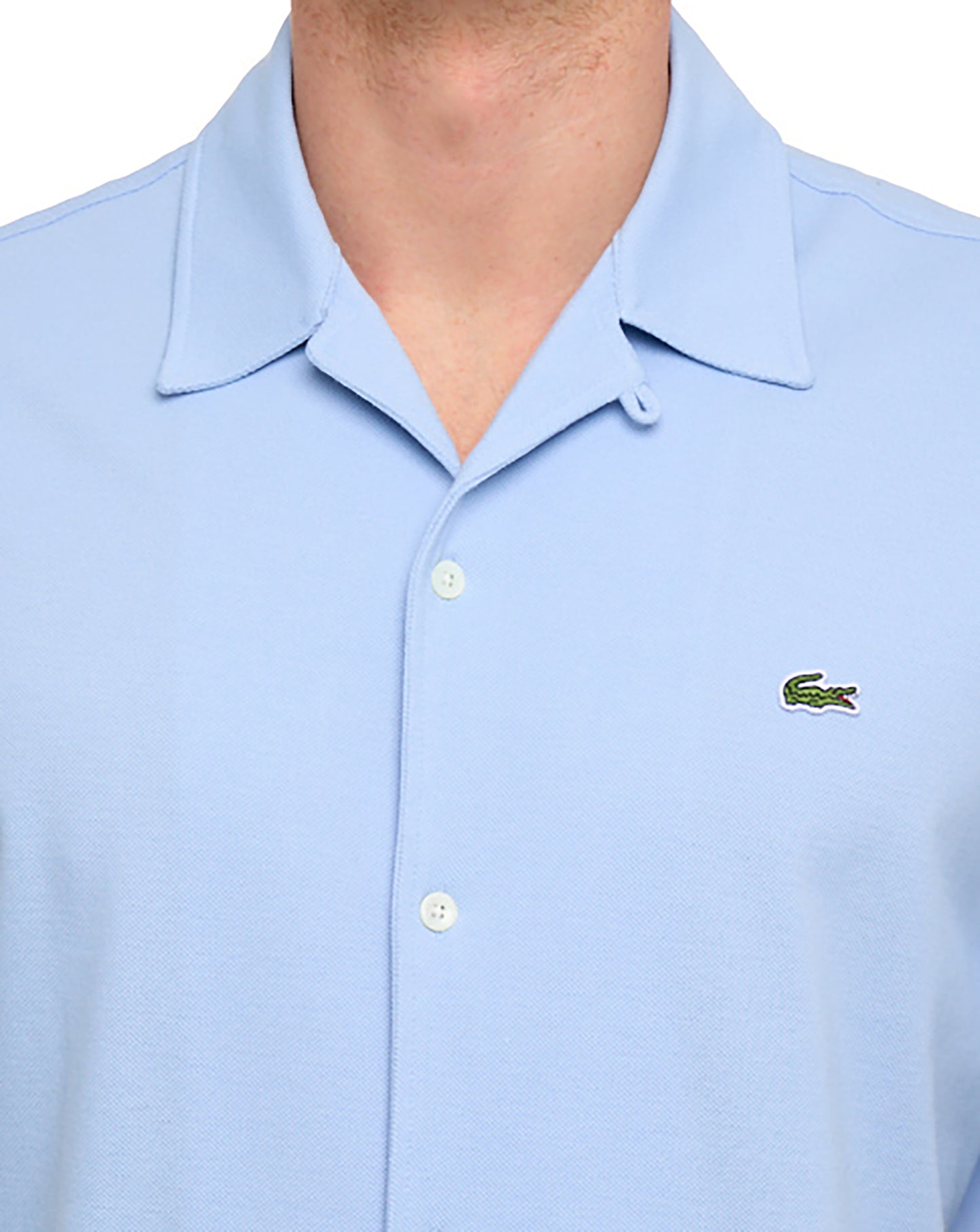Lacoste Kurzarmhemd (tbc) Chambray