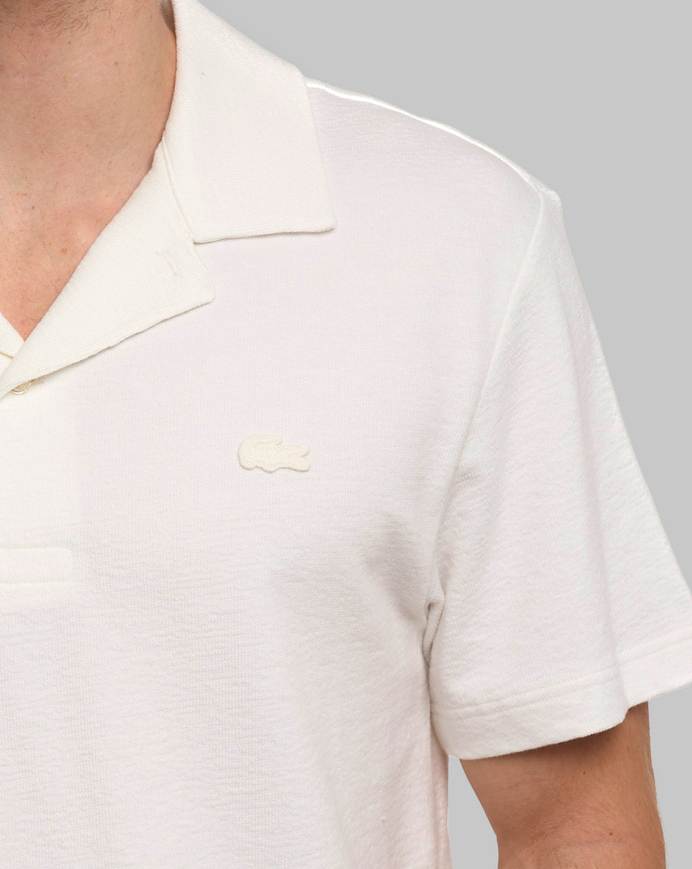 Lacoste Polohemd mit Reverskragen, Mehl