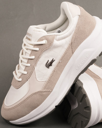 Lacoste Run Set Trainers Natural/Off White