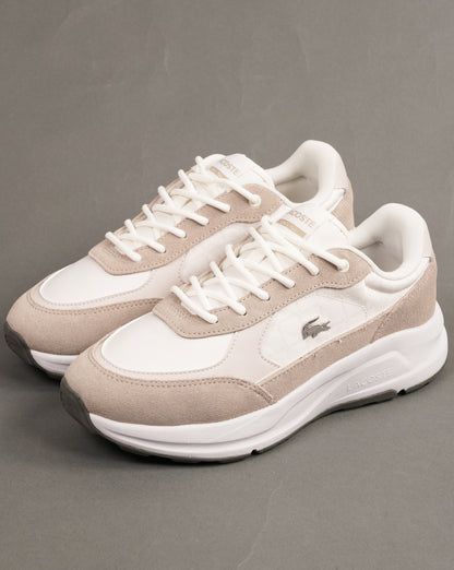 Lacoste Run Set Trainers Natural/Off White