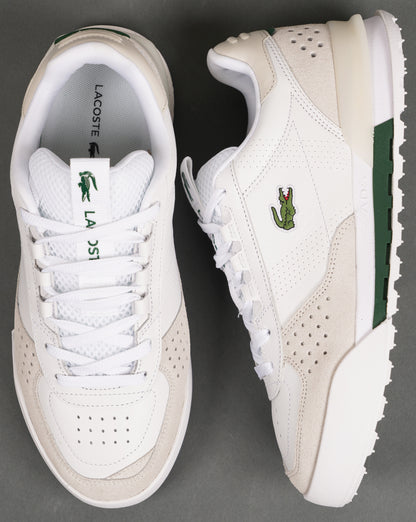 Lacoste Slam Break Trainers White/Off White