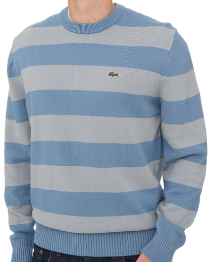 Lacoste Striped Sailor Knit Blue/Grey