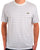 Lacoste gestreiftes T-Shirt Hellblau/Cremeweiß