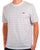 Lacoste gestreiftes T-Shirt Hellblau/Cremeweiß