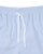 Lacoste Textured Striped Swim Shorts White/Light Blue