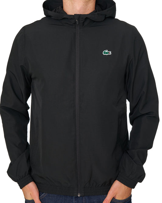 Lacoste Lacoste Water Repellent Sports Jacket Black