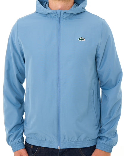 Lacoste Water Repellent Sports Jacket Blue