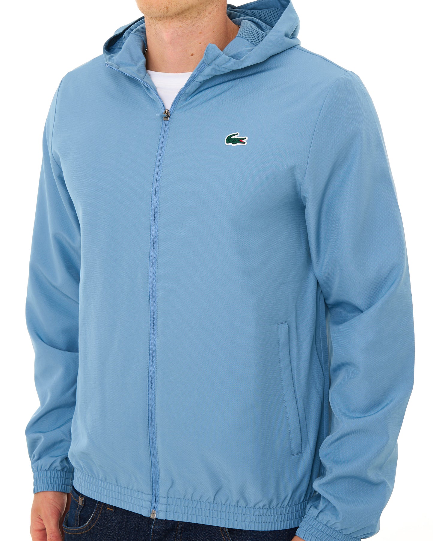 Lacoste Water Repellent Sports Jacket Blue