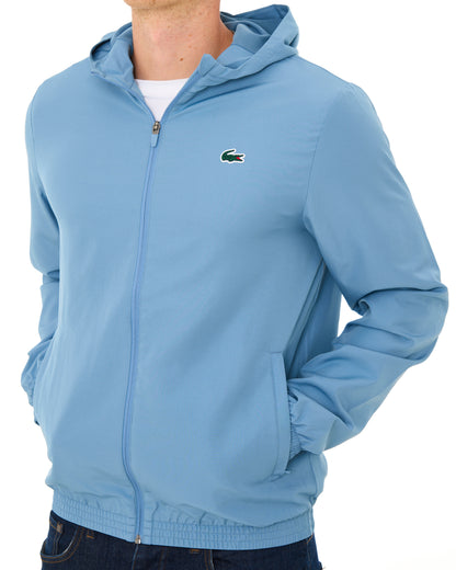 Lacoste Water Repellent Sports Jacket Blue