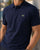 Lacoste – Klassisches Poloshirt in Marineblau