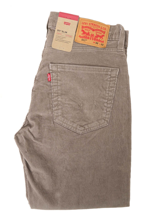 Levis Levi's 511 Slim Cords Smokey Taupe