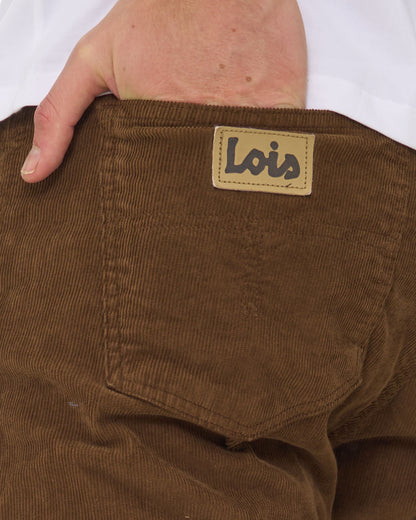 Lois Bootcut Needle Cord Brown