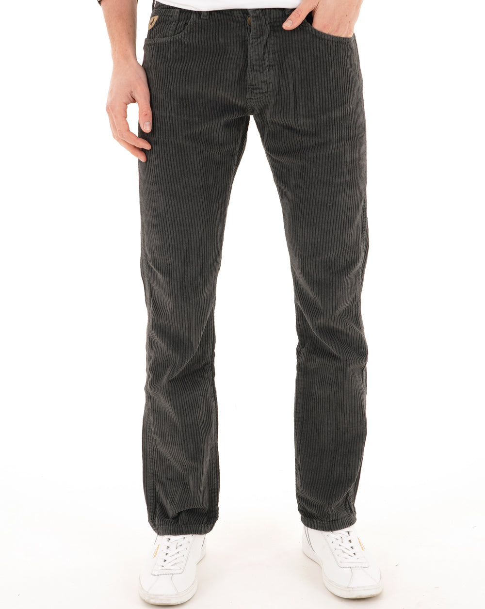 Lois Dallas Jumbo Cords Anthrazit